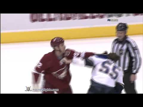 Cam Janssen vs Paul Bissonnette Nov 13, 2010