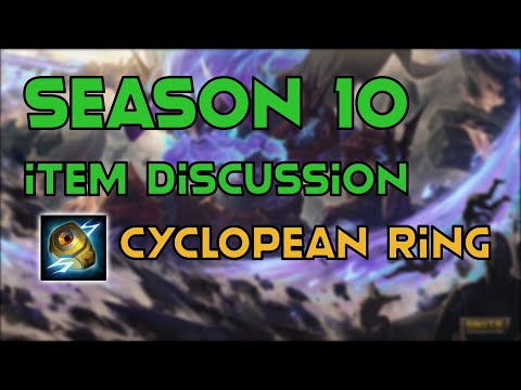 SMITE Season 10 New Items - Cyclopean Ring