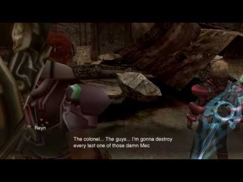 (Wii) Xenoblade Chronicles HD Cutscene 014a - Blocked Entrance - JAPANESE
