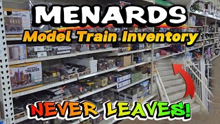 Menards HO & O Gauge Model Train Inventory NEVER LEAVES! | Spring 2026 Stock Update