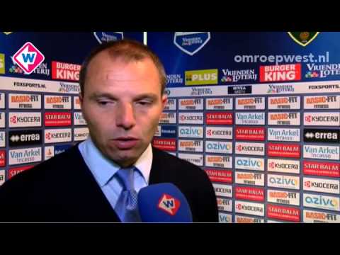 Reactie ADO-trainer Maurice Steijn na de overwinning op Vitesse