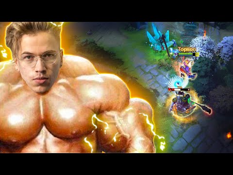 When you let Topson play the OFFLANE...