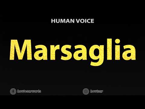 How to Pronounce Marsaglia