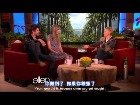 双语 Taylor Swift and Zac Efron   The Full Interview   Ellen 720p（原画）