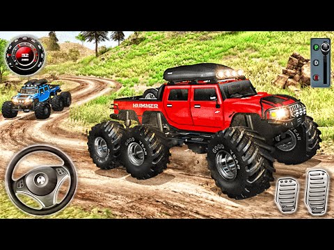 6x6 Monster Truck Driving Simulator: Offroad 4x4 Climb - Best Android GamePlay