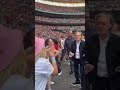 Paul McCartney dancing at Taylor Swift’s “The Eras Tour” show at Wembley Stadium show