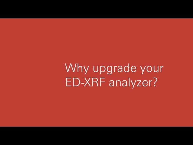 Energy dispersive X-ray fluorescence (ED-XRF) spectrometer for highest demands