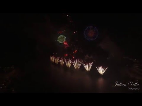 National fireworks festival 2016 Finale "faded"