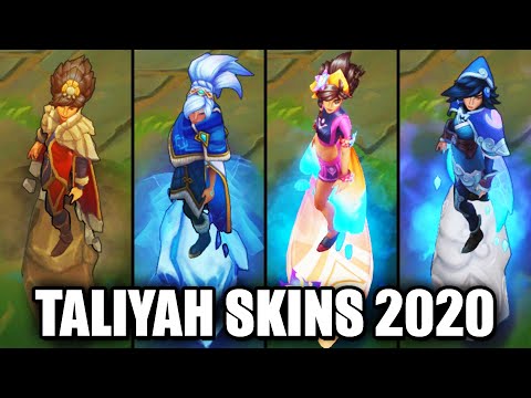 All Taliyah Skins Spotlight 2020 (League of Legends)