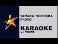 Tamara Todevska - Proud (Karaoke) North Macedonia - Eurovision 2019
