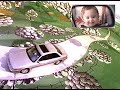 1990 Mazda 626 LX Cartoon Background Live Action Car TV Ad
