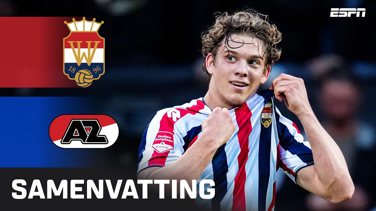 Willem II Tilburg vs Jong AZ Alkmaar Highlights