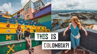 The Most BEAUTIFUL TOWN IN COLOMBIA! - Exploring Guatapé & Piedra del Peñol