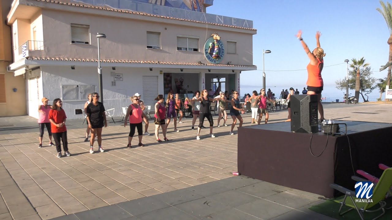Clases de zumba en la costa