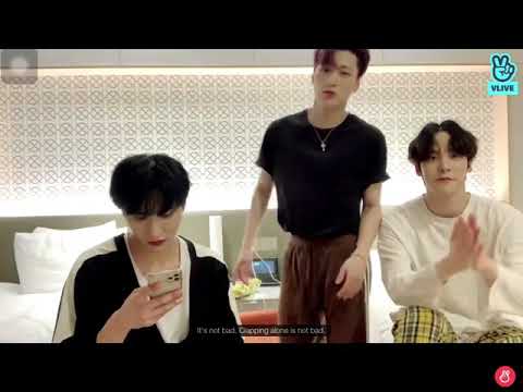 seonghwa, San and Yunho being dorkies on vlive 1