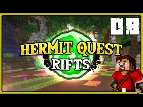 HermitQuest Rifts | Ep 08 | RIFTS FOR DAYS!! (Minecraft PVP) HD