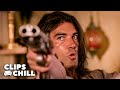 Fire Power Turns The BOOKSTORE Into A Warzone Desperado Antonio Banderas Salma Hayek