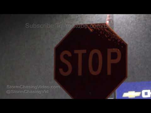 Rice Lake, WI Heavy Snow Falling - 11/3/2017