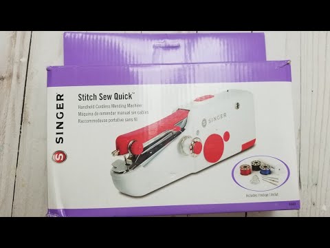 Stitch Sew Quick. Demo and Review. Cheap Amazon Finds.