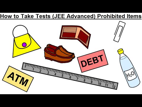 How to Take a Test Ex India s JEE 2 of 5 Prohibited Items During the Test