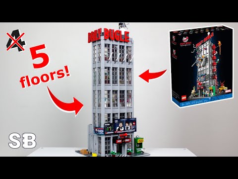 IMPROVE your Lego DAILY BUGLE w/ this MARVELous mod!