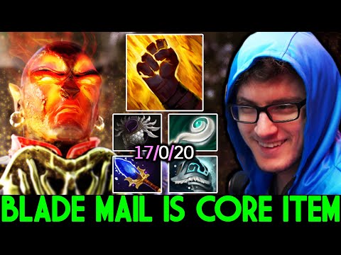 MIRACLE [Ember Spirit] New Meta Blade Mail is Core Item Aggressive Ganking 7.26 Dota 2
