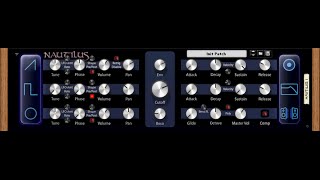 Video thumbnail for Nautilus Bass Synthesizer RE Test by holographicman