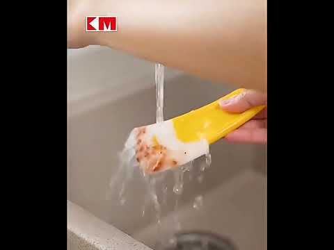 Multipurpose Silicone Heat Resistant Scraper Spatula For Fast Cleaning Removing Dirt Strains