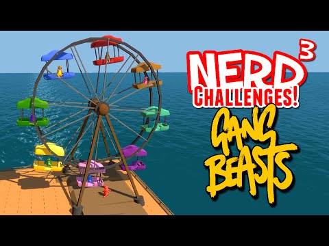 Nerd³ Challenges! The Wheel - Gang Beasts