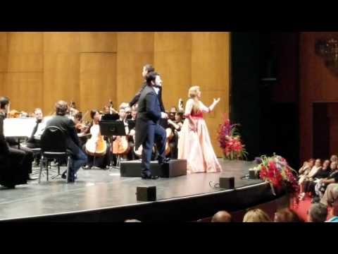 Anna Netrebko & Yusif Eivasov - "Brindisi" at Los Angeles Opera 2017 (LAOpera)