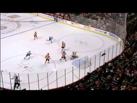 Kulemin Goal - Leafs 1 vs Flyers 1 - Mar 3rd 2011 (HD)