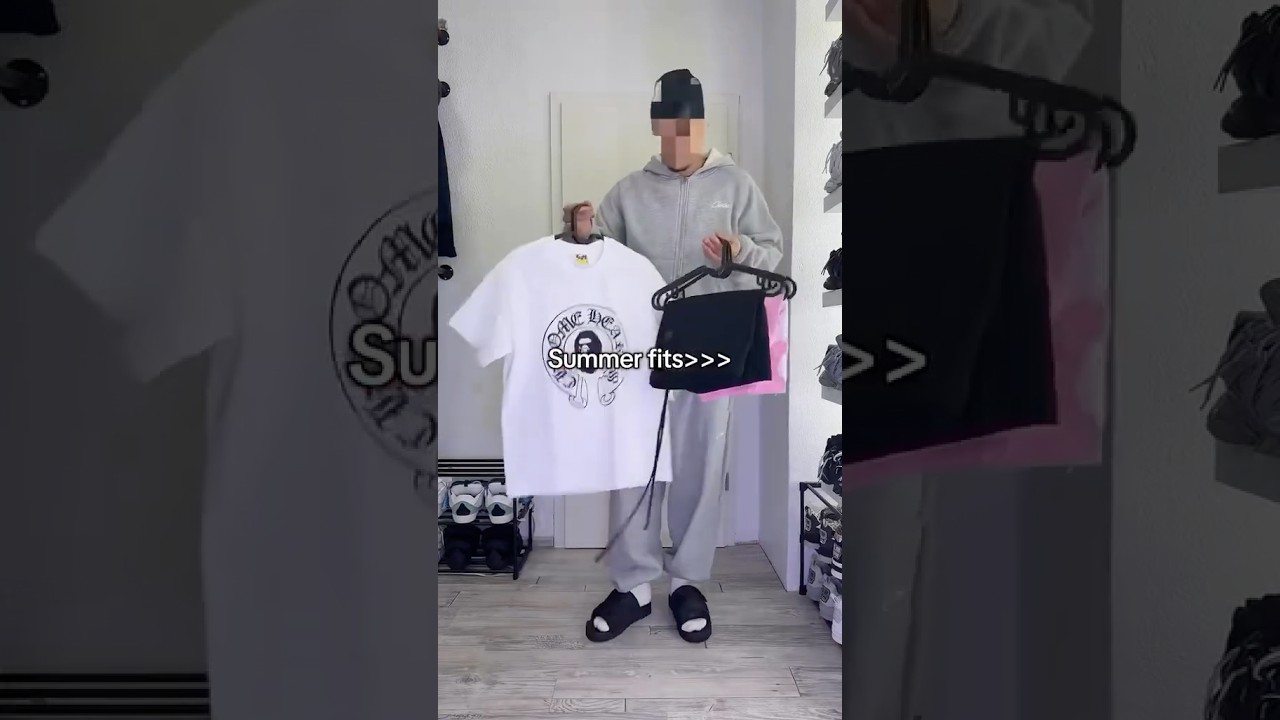 Pink Denim + Fear of God Essentials Shorts 🩷🔥 Summer Drip You Didn’t Know You Needed #streetwear