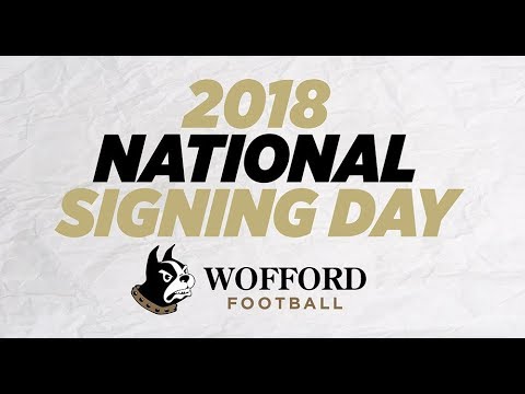 Wofford Football 2018 Signing Class