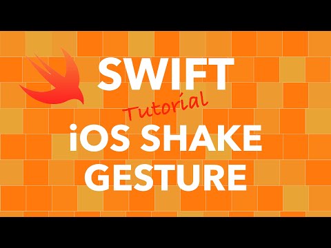 Swift iOS Shake Gesture Example