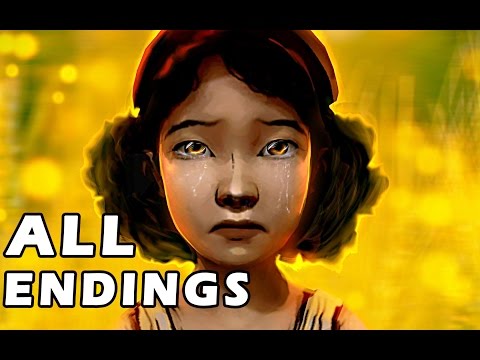 The Walking Dead Season 2 Episode 5 ALL ENDINGS CHOICES - Full No Going Back