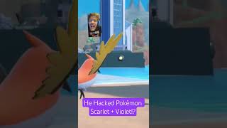 @Peebs Hacked Pokémon Scarlet + Violet!? #pokemon #pokemonscarletandviolet #shorts #hacker #fun