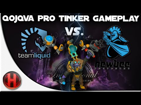 Dota 2 - #TI4 qojqva Pro Tinker Gameplay vs Newbee
