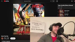 Razor - End Of The War Reaction &amp; First Listen