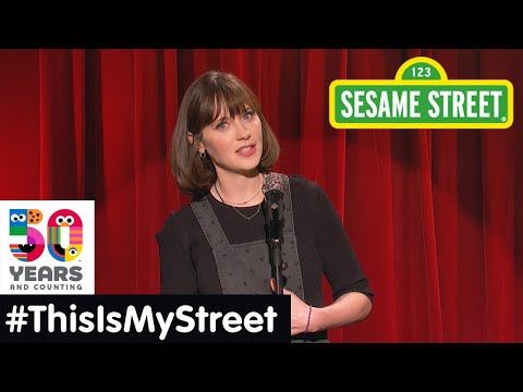 Sesame Street Memory: Zooey Deschanel | #ThisIsMyStreet