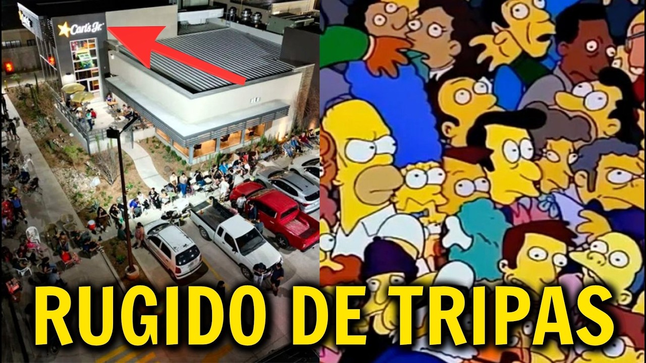QUÉ ACABA de PASAR con CARLS JR? RUGIDO de TRIPAS
