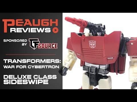 Video Review: Transformers: War for Cybertron SIEGE - Deluxe Class SIDESWIPE