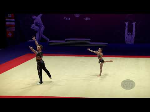Great Britain 1 (GBR) - 2021 Acrobatic Worlds, Geneva (SUI) Combined  Mixed Pair