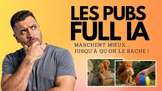 Les pubs IA cartonnent tant que l'humain ne sait pas que c'est de l'intelligence artificielle!