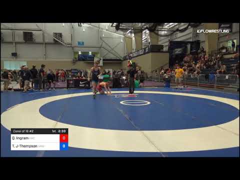 72 Kg Consi Of 16 2 Quienton Ingram Knights Wrestling Club Vs Timothy Johnson Thompson NMU OTS