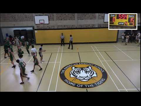 Tigers v. ASB Boys ASIAC Basketball 2019