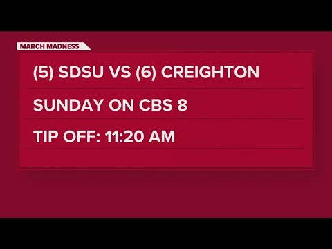 SDSU vs Creighton: How to watch Sunday's NCAA Tournament basketball game