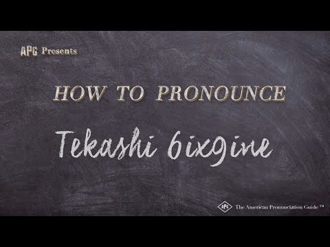 How to Pronounce Tekashi 6ix9ine (Real Life Examples!)