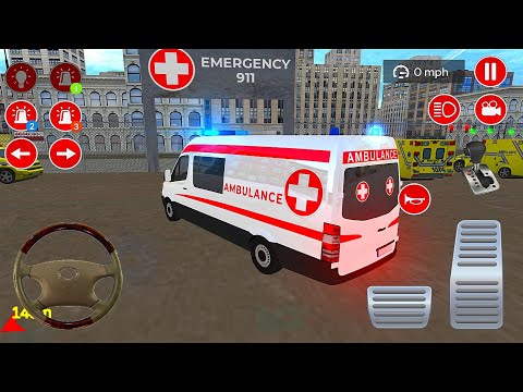 Emergency Ambulance: Survival Ambulance Rescue Driving - Games For You Games 2023 - Android Gameplay