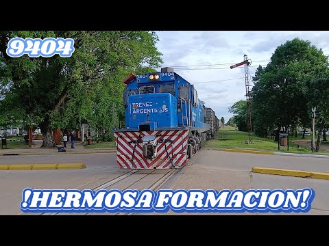 LOCOMOTORA 9404 POR MOCORETA CON HERMOSA FORMACION 27/10/25