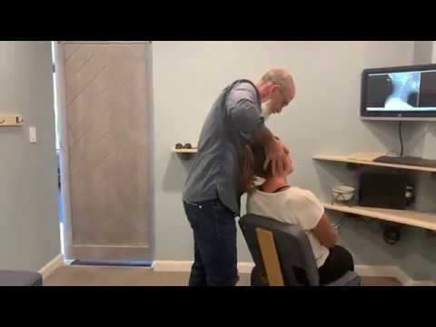 Chiropractic neck adjustment